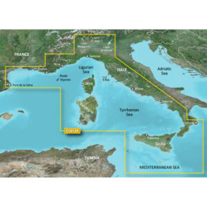 Garmin BlueChart® g3 HD – HXEU012R – Italy West Coast – microSD™/SD™