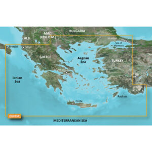 Garmin BlueChart® g3 HD – HXEU015R Aegean Sea & Sea of Marmara – microSD™/SD™
