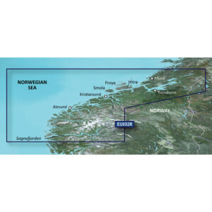 Garmin BlueChart® g3 HD – HXEU052R – Sognefjorden – Svefjorden – microSD™/SD™