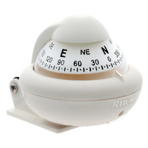 Ritchie X-10W-M RitchieSport Compass – Bracket Mount – White
