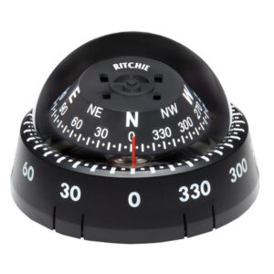 Ritchie XP-99 Kayaker Compass – Surface Mount – Black