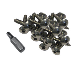 Dock Edge Stainless Steel Profile Fasteners 100 PCS 1″