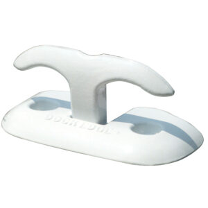 Dock Edge Flip Up Dock Cleat 6″ White