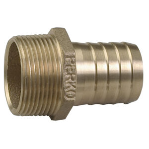 Perko 3/4″ Pipe to Hose Adapter Straight Bronze MADE IN THE USA