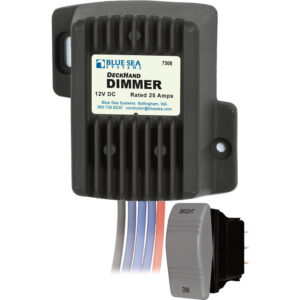 Blue Sea 7508 DeckHand Dimmer – 25 Amp/12V