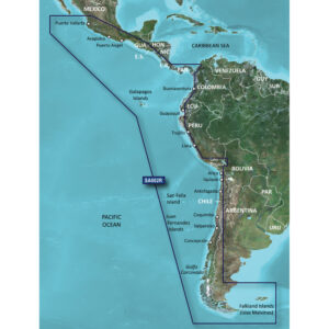 Garmin BlueChart® g3 HD – HXSA002R – South America West Coast – microSD™/SD™