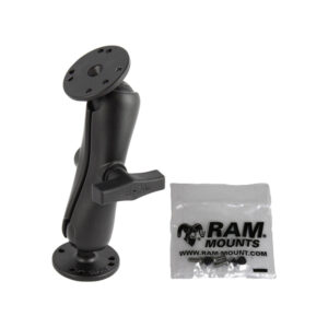 RAM Mount Double Socket Arm f/Garmin Fixed Mount GPS – 1.5″