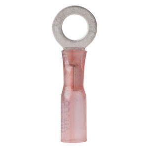 Ancor 22-18 Gauge – #8 Heat Shrink Ring Terminal – 100-Pack