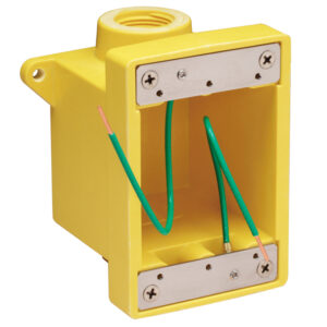 Marinco 6083CR FD Box w/¾” K.O. Holes