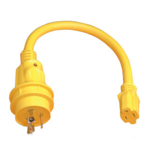 Marinco Pigtail Adapter – 15A Female to 30A Male