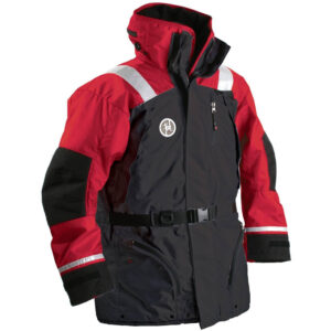 First Watch AC-1100 Flotation Coat – Red/Black – Medium