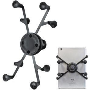 RAM Mount X-Grip Universal Tablet Holder w/1″ Ball