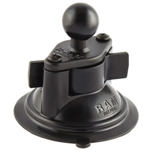 RAM Mount 3.25″ Diameter Suction Cup Twist Lock Mount w/1″ Ball