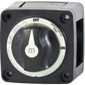 Blue Sea 6006200 Battery Switch Mini ON/OFF – Black