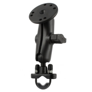 RAM Mount Handlebar U-Bolt Base w/2.5″ Round Base