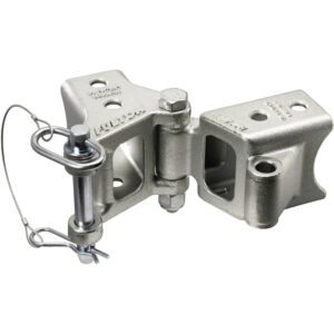 Fulton Fold-Away Bolt-On Hinge Kit 2″ x 3″ Trailer Beam, Rating 5,000 lbs., 48″ Pivot, Z-Max 600 Zinc Finish