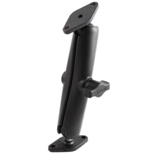 RAM Mount 1″ Diameter Ball Mount w/Long Arm & 2 Diamond Bases