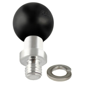 RAM Mount 1″ Ball Connected to 3/8″-16 Threaded Post