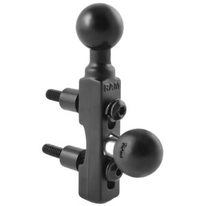 RAM Mount Motorcycle Brake/Clutch Reservoir Base w/2 1″ Balls