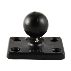 RAM Mount 1.5″ x 2″ Rectangle Base w/1″ Ball