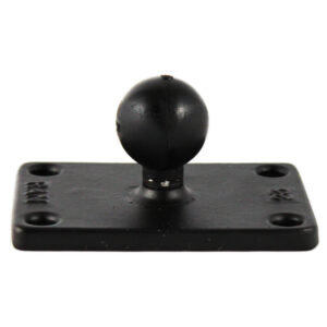 RAM Mount 2″ x 3″ Rectangle Base w/1″ Ball