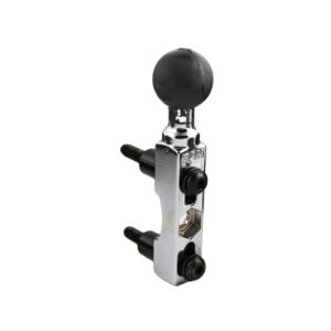 RAM Mount Chrome Motorcycle Brake/Clutch Reservoir Base w/1″ Ball