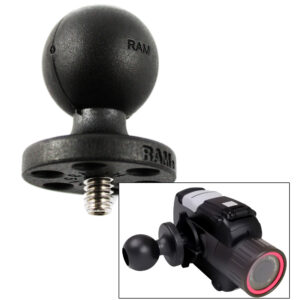 RAM Mount Composite 1″ Ball w/1/4-20 Stud f/Cameras, Camcorders