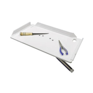 TACO 20″ Poly Filet Table w/Adjustable Gunnel Mount – White