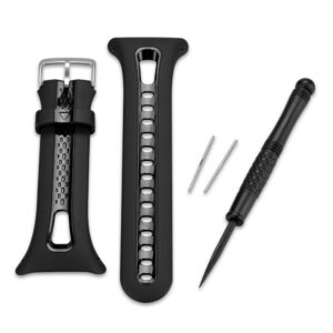 Garmin Replacement Band f/Forerunner® 10 & 15 – Black – Large