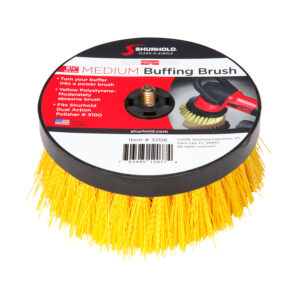 Shurhold 6-½” Medium Brush f/Dual Action Polisher
