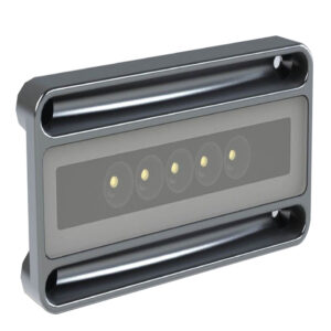 Lumitec Nevis2 – High Intensity Engine Room & Utility Light – Brushed Finish – 2-Color White/Blue Dimming