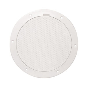 Beckson 6″ Non-Skid Pry-Out Deck Plate – White