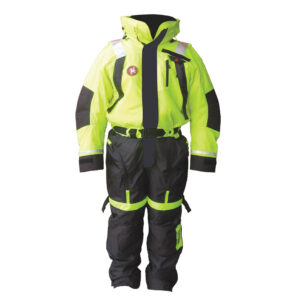 First Watch AS-1100 Flotation Suit – Hi-Vis Yellow – XXL