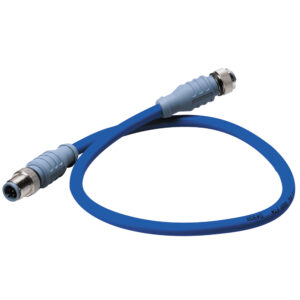 Maretron Mid Double-Ended Cordset – 3 Meter – Blue