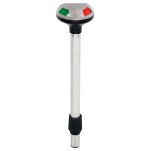 Perko Stealth Series LED Bi-Color 12″ Pole Light – Small Threaded Collar – 2 Mile