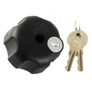 RAM Mount Knob w/Lock & 5/16″-18 Brass Hole – C-Size