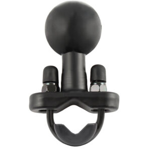 RAM Mount Zinc Coated U-Bolt Base w/1.5″ Ball f/Rails 0.5″ – 1″