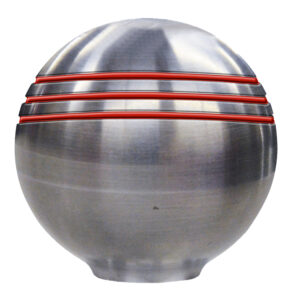 Schmitt Marine Throttle Knob – 1-7/8″ – Red Grooves