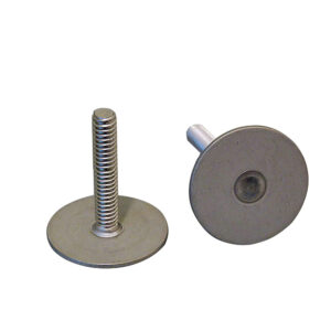 Weld Mount 1″ Tall Stainless Stud w/1/4″ x 20 Threads – Qty. 10