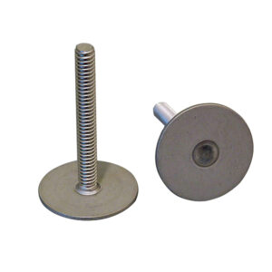 Weld Mount 2.5″ Tall Stainless Stud w/1/4″ x 20 Threads – Qty.10