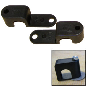 Weld Mount Single Poly Clamp f/1/4″ x 20 Studs – 5/8″ OD – Requires 1.5″ Stud – Qty. 25