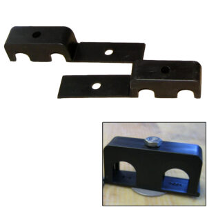 Weld Mount Double Poly Clamp f/1/4″ x 20 Studs – 1/2″ OD – Requires 1.5″ Stud – Qty. 25