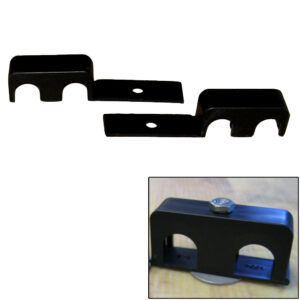 Weld Mount Double Poly Clamp f/1/4″ x 20 Studs – 5/8″ OD – Requires 1.5″ Stud – Qty. 25