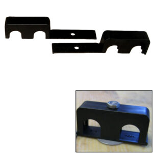 Weld Mount Double Poly Clamp f/1/4″ x 20 Studs – 3/4″ OD – Requires 1.75″ Stud – Qty. 25