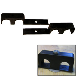 Weld Mount Double Poly Clamp f/1/4″ x 20 Studs – 1″ OD – Requires 1.75″ Stud – Qty. 25