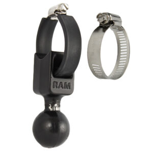 RAM Mount 1.5″ Ball Base w/Strap 0.5″ – 2″ Diameter
