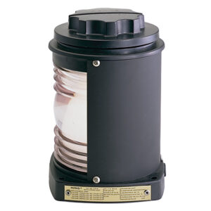 Perko Stern Light – Black Plastic, White light with Gray Tinted Lens