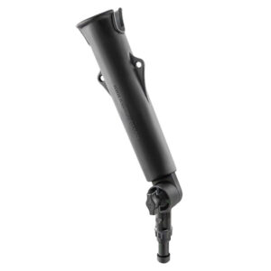 RAM Mount Tough-Tube Fishing Rod Holder w/3″ Long Ratchet Spline Post Arm