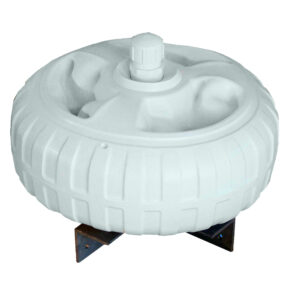 Dock Edge Inflatable Dock Wheel – 18″ – White