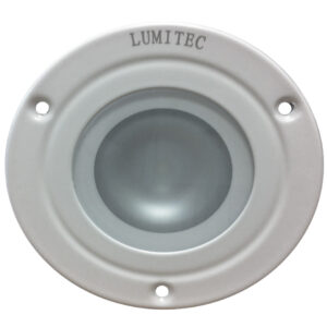 Lumitec Shadow – Flush Mount Down Light – White Finish – White Non-Dimming